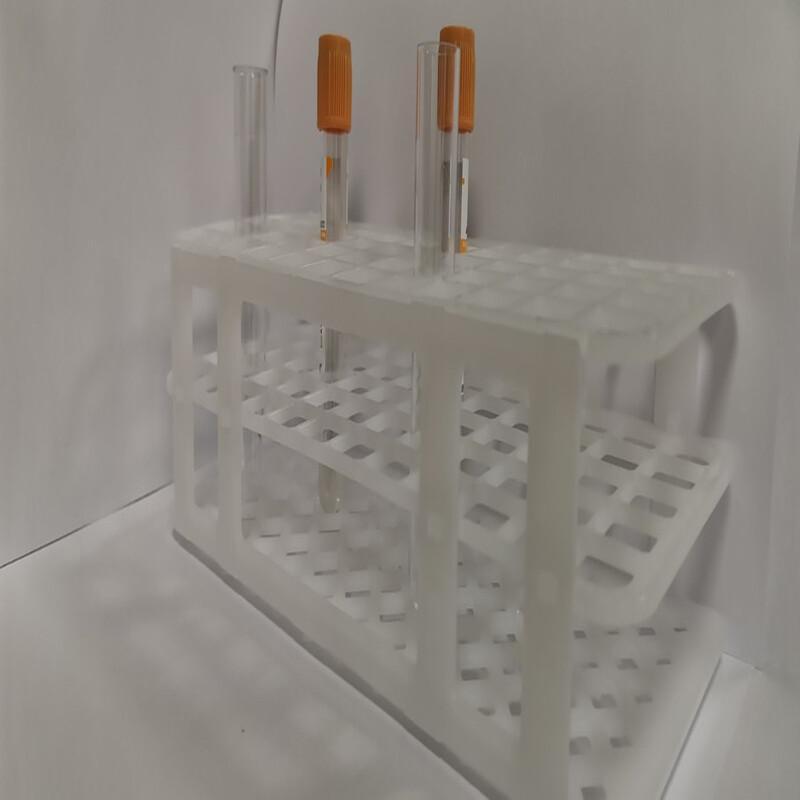 Штатив «Альбамед» універсальний для пробірок, d 20-21 мм, на 90 місць, ПП